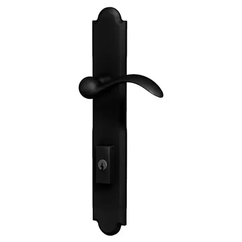Baldwin MP016190FD3 Boulder Multi Point Trim Full Dummy Configuration 3 Satin Black Finish
