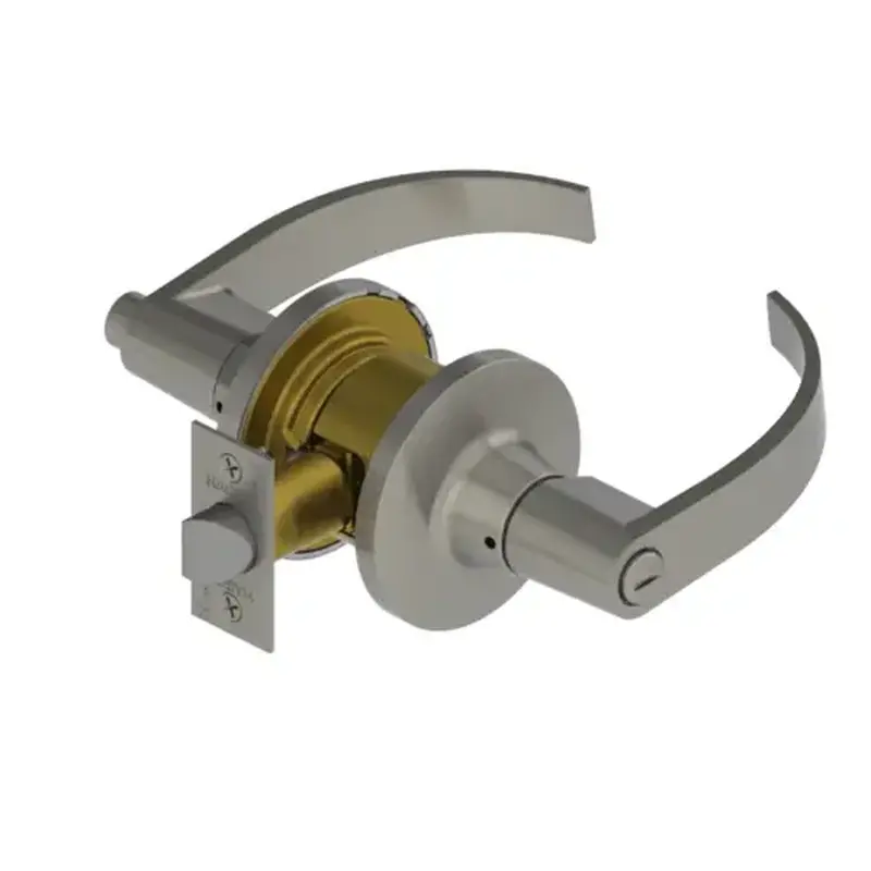 Hager 027229 3640 August Lever Privacy Tubular Lock Satin Chrome Finish