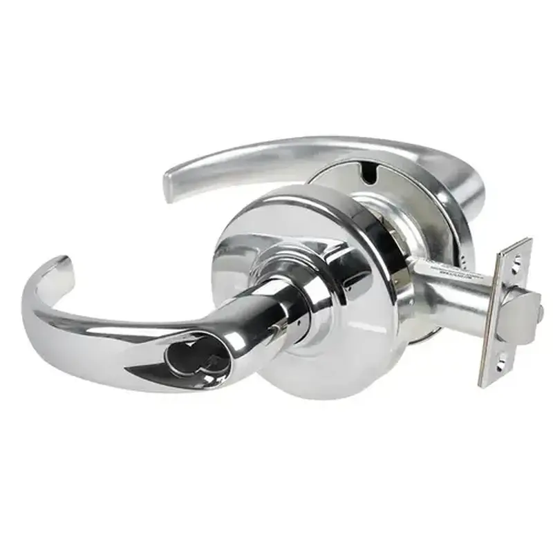 Schlage Commercial ND97JDSPA625 ND Series Vandlgard Corridor Large Format Less Core Sparta with 13-247 Latch 10-025 Strike Bright Chrome Finish