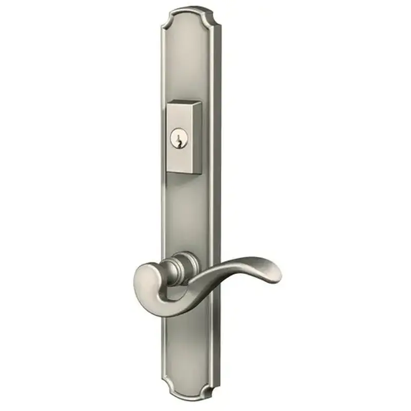 Baldwin MP002056FD6 Bismark Multi Point Trim Full Dummy Configuration 6 Lifetime Satin Nickel Finish
