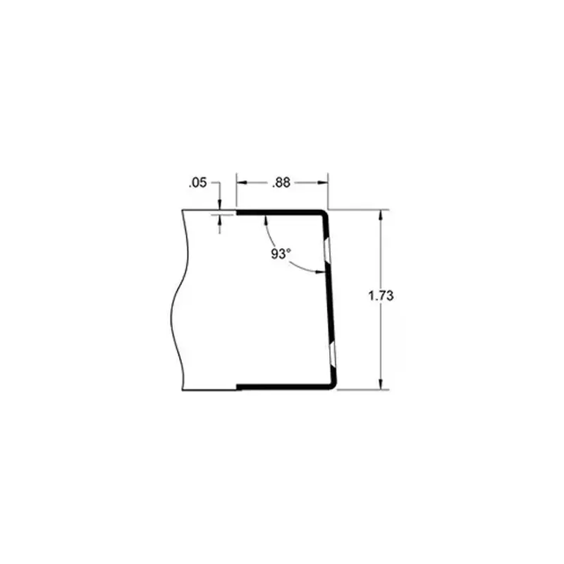 Hager 139891 180P 30.0" US32D Satin Stainless Steel