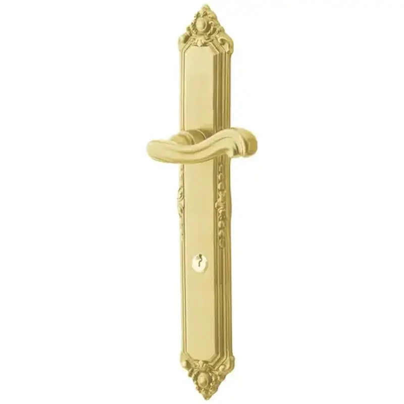 Baldwin MP003060FDP1 Kensington Multi Point Trim Passage Configuration 1 Satin Brass with Brown Finish