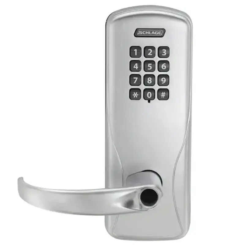 Schlage Electronics CO200MD40KPSPA626LR Electric Mortise Lock Satin Chrome