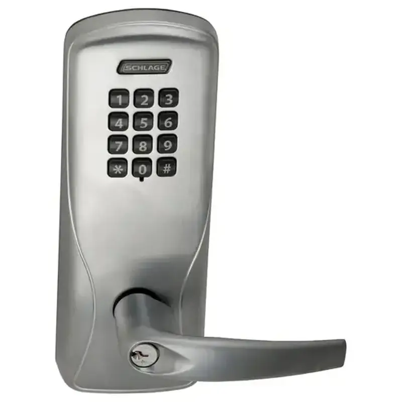 Schlage Electronics CO100MS70KPATH626PR Electric Mortise Lock Satin Chrome