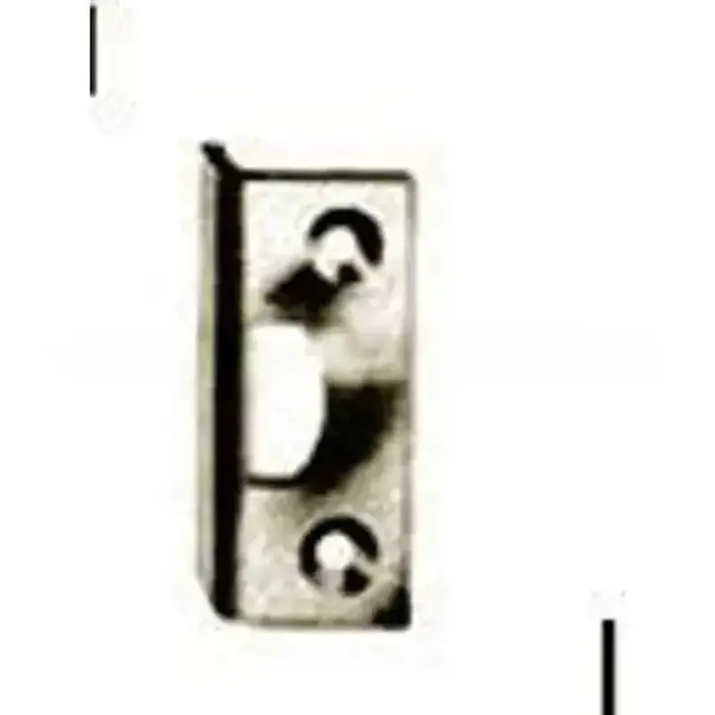 Baldwin 0310050ANGL Angle Strike Antique Brass Finish