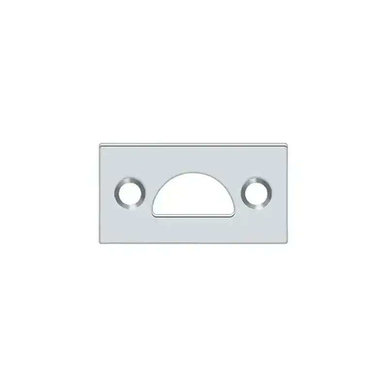 Deltana 178MSTU26 Mortise Strike, Solid Brass in Polished Chrome