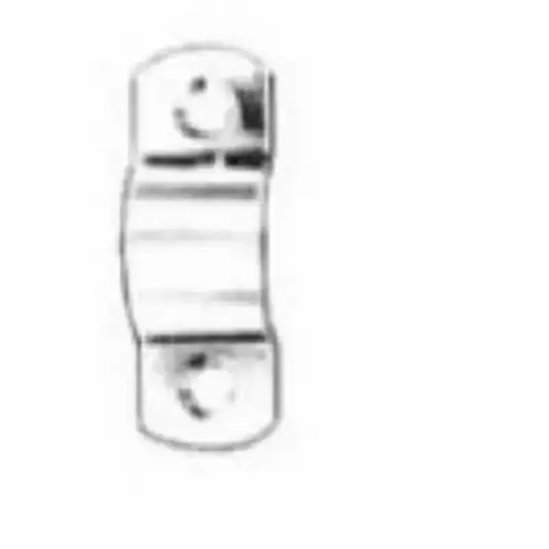 Baldwin 0310260SURF Surface Strike Bright Chrome Finish