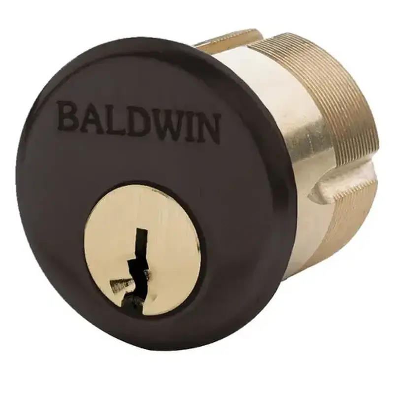 Baldwin 8328112 Mortise Cylinder Venetian Bronze