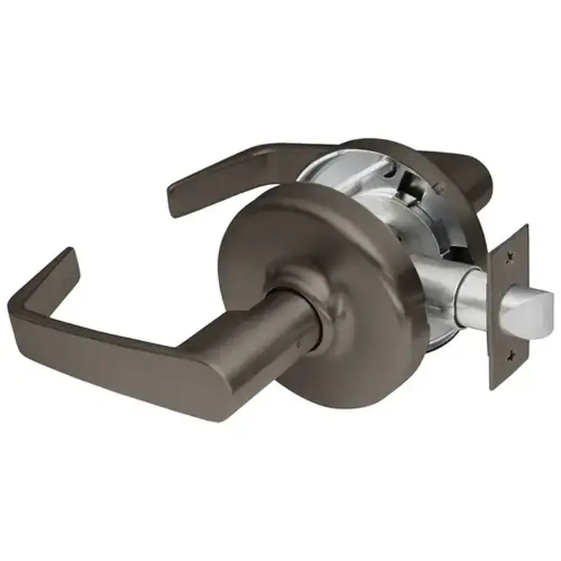 Corbin Russwin CL3810NZD613E Zinc Newport Lever and D Rose Passage Grade 2 Standard Duty Lever Lock Dark Bronze Finish