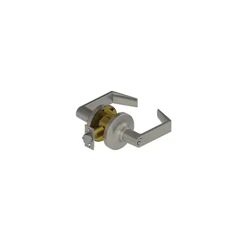 Hager 012491 3480 Archer Lever Storeroom Cylindrical Lock Satin Chrome Finish