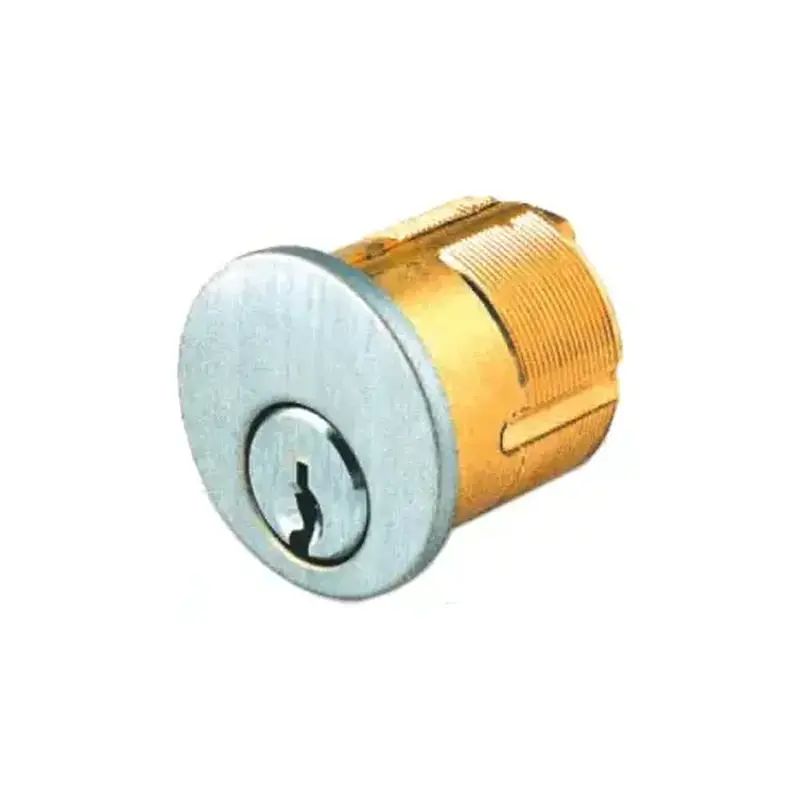 Schlage Commercial 30001C626118 1-1/8" Mortise Cylinder C Keyway with Compression Ring and Spring and L Cam Satin Chrome Finish