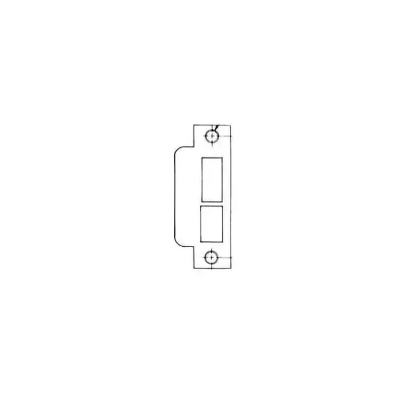 Baldwin 6339050R178 Right Hand 1-7/8" Extended ASA Strike Latch and Deadbolt Antique Brass Finish