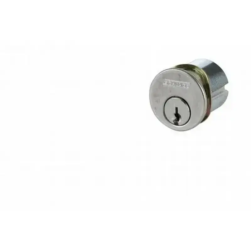 Schlage Commercial 20001C626118 1-1/8" Conventional Mortise Cylinder C Keyway with Compression Ring and Spring with Straight Cam Satin Chrome Finish