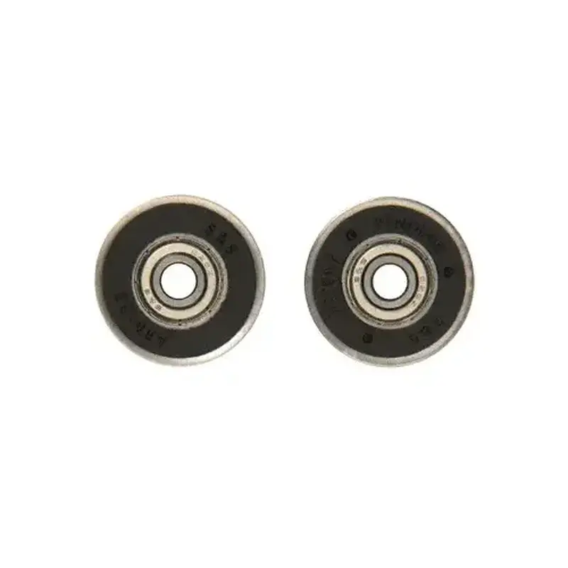 CRL D1502SB 1-1/4" Diameter Sealed Ball Bearing Rollers Satin Brass - pack of 2