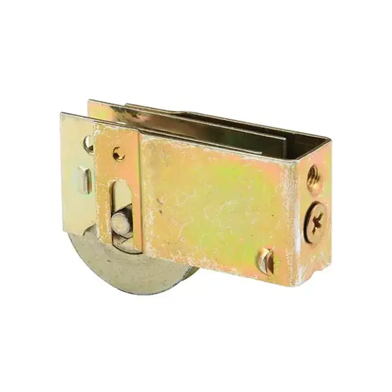 FHC D1826 Single 1-1/2" Steel Roller Assembly - Ball Bearing - Plain Back Housing
