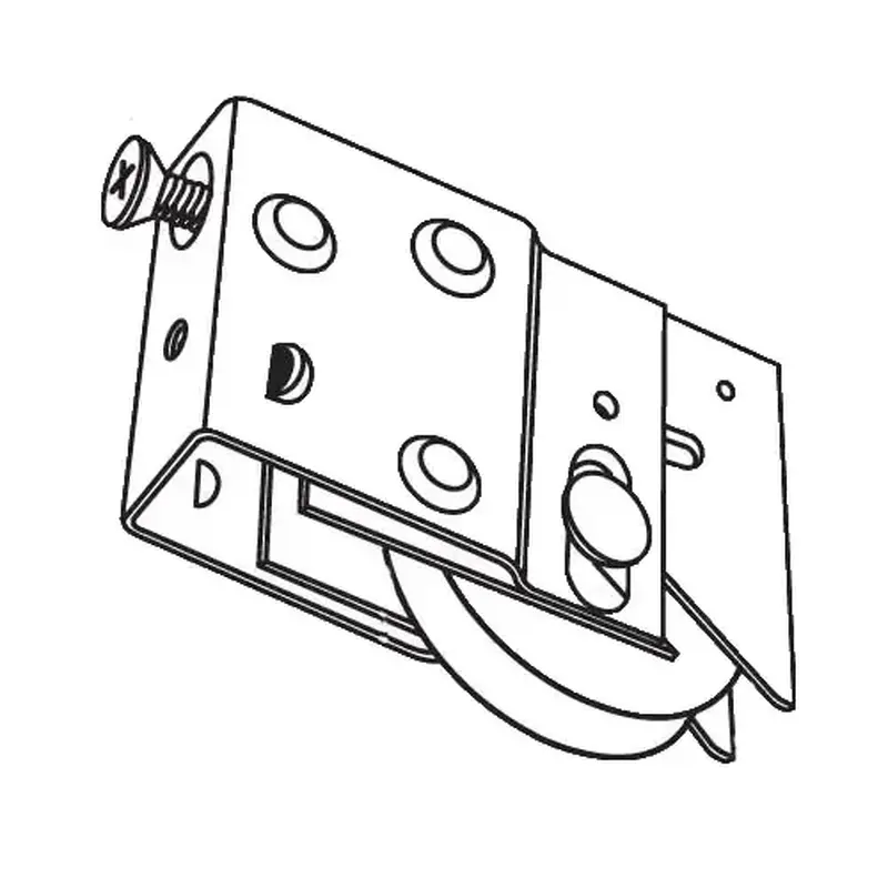 Brixwell 9-366ss Patio Door Roller Assembly 1-1/2 Stainless Steel Wheel pdr160 Ss