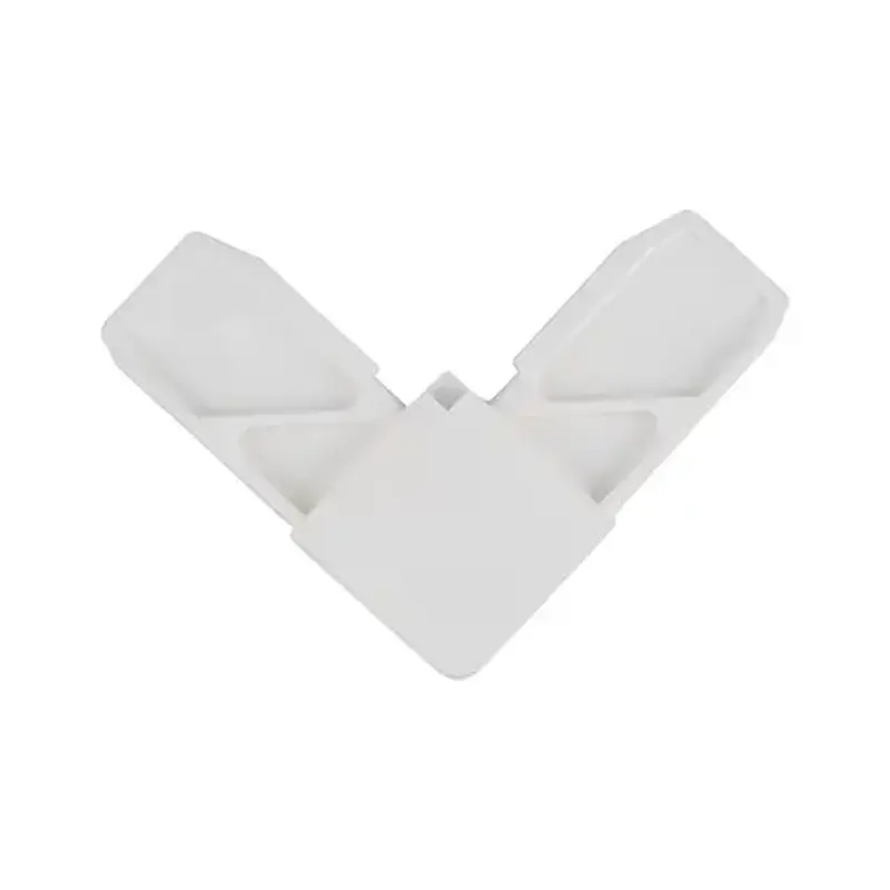 Brixwell 90M-464 Outside Square Corner White plastic For 1in Frame