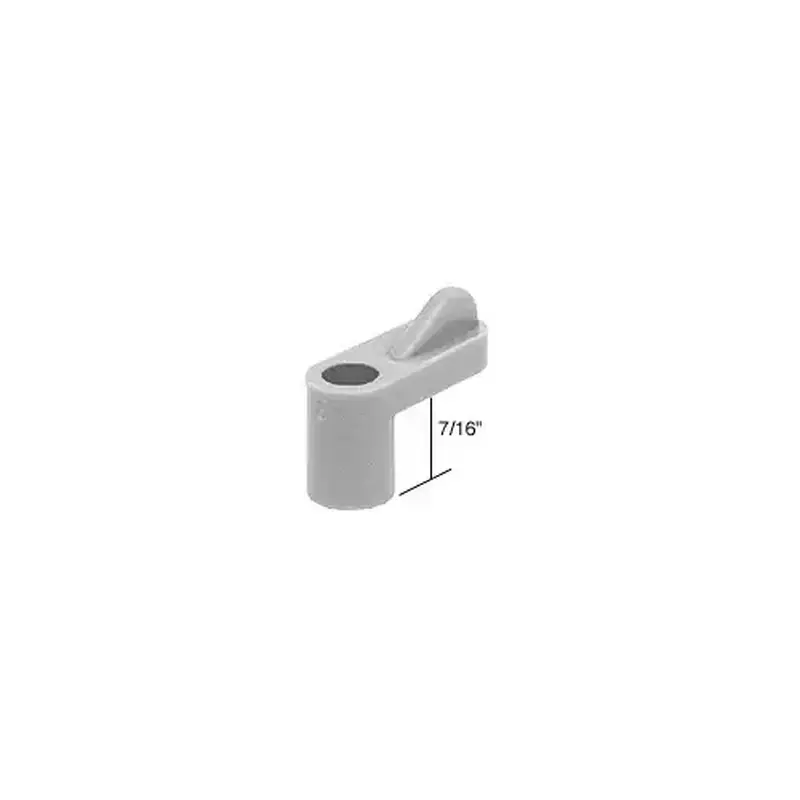 CRL WSC307GRY-XCP100 Gray 7/16" Plastic Window Screen Clips - Bulk - pack of 100