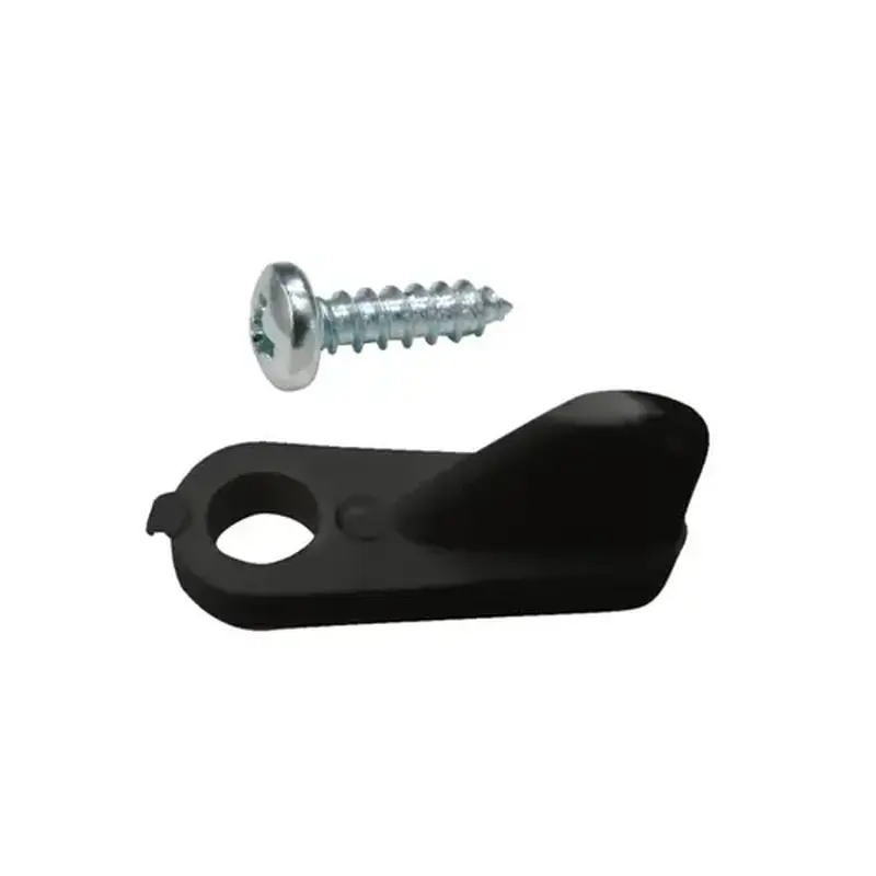 Barton Kramer 623C Screen Window Swivel Clip Flat - Nylon pack of 6 Black White