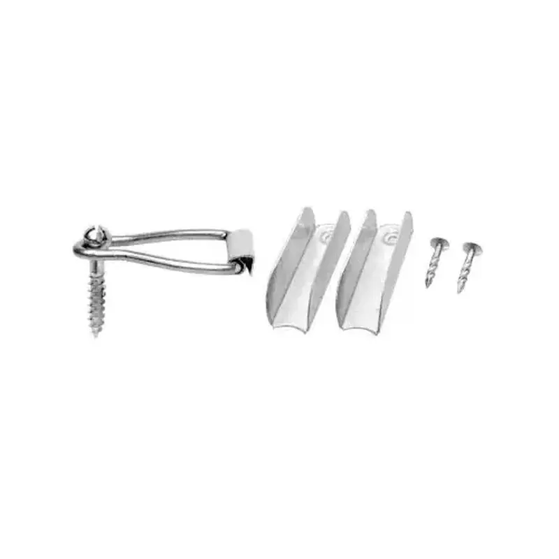 CRL L5780 Mill Window Screen Hardware Kit for 3/8" Frame - Carded