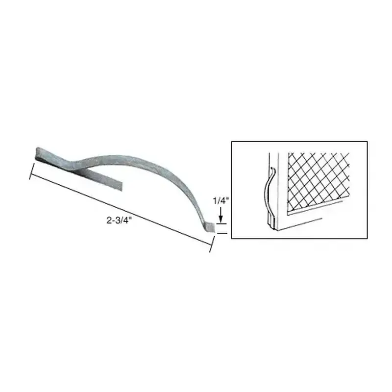 CRL L5884 1/4" Flat Tension Springs - Carded - pack of 6