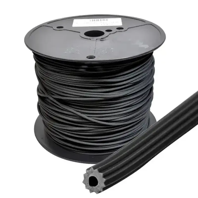 CRL SSBL140B .140" Black Serrated Screen Retainer Spline Bulk 15 Pound Roll - 1815 Foot Roll