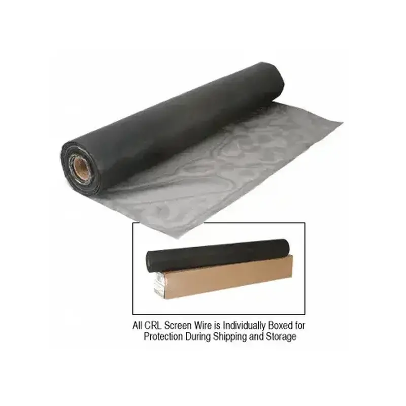 CRL VPCS36 36" Vision Perfect Charcoal Fiberglass Insect Screen - 100' Roll