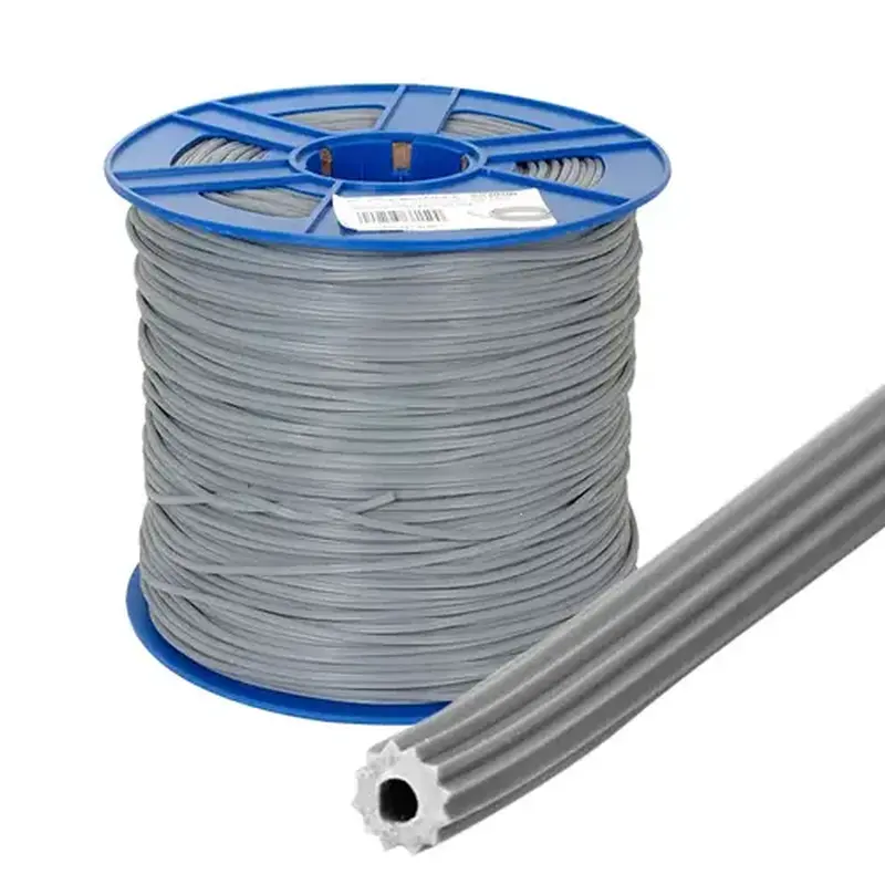 CRL SS125B .125" Gray Serrated Screen Retainer Spline Bulk 15 Pound Roll