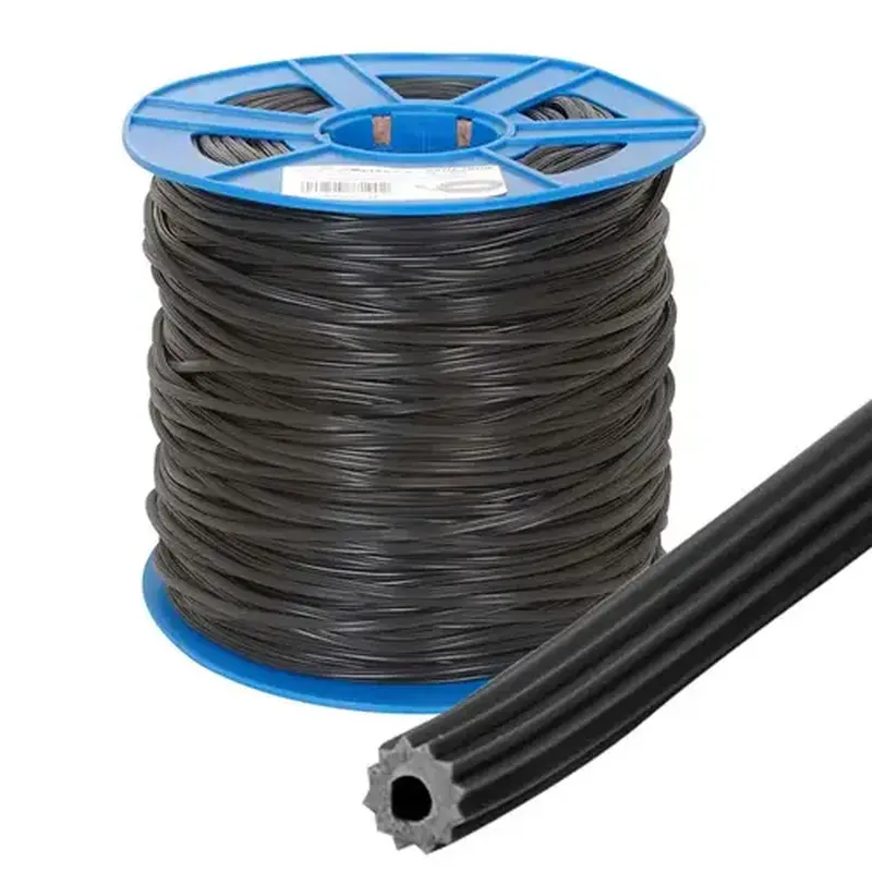 CRL SSBL200B .200" Black Serrated Screen Retainer Spline Bulk 15 Pound Roll - 990 Foot Roll