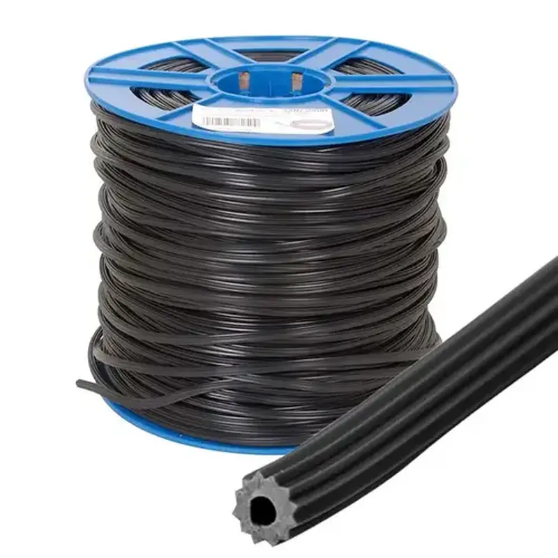 CRL SSBL235B .235" Black Serrated Screen Retainer Spline Bulk 15 Pound Roll - 750 Foot Roll