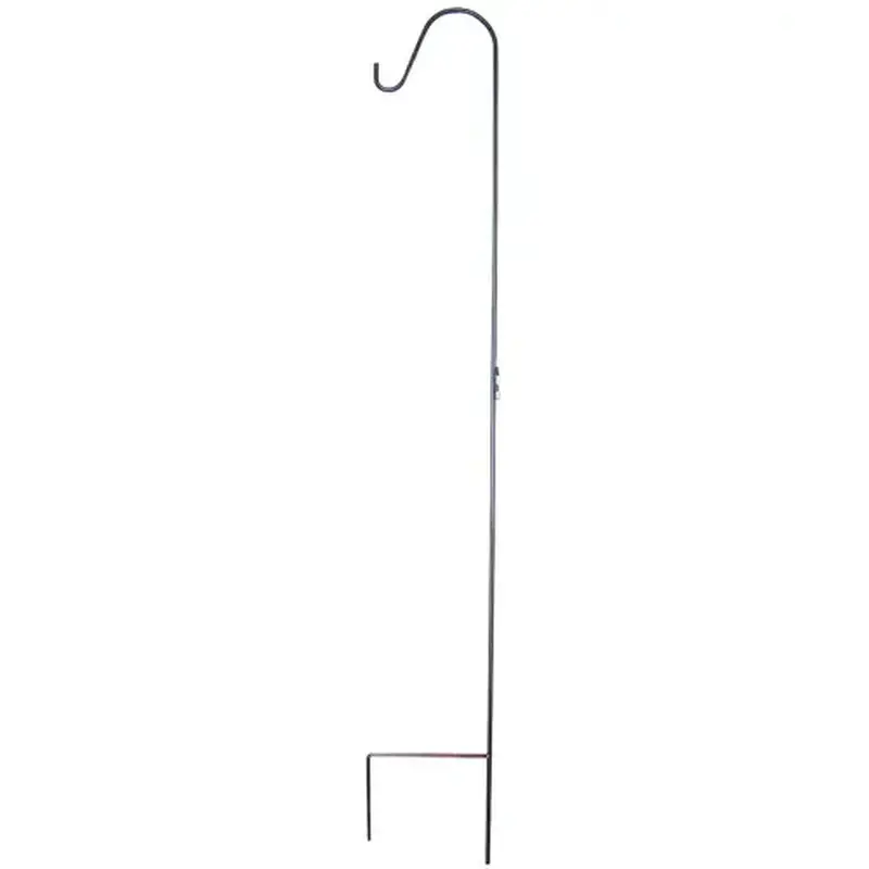 Landscapers Select GB-3090-1 Shepherd Hook, 12 in L, 84 in H, Steel, Matte Hammertone Bronze