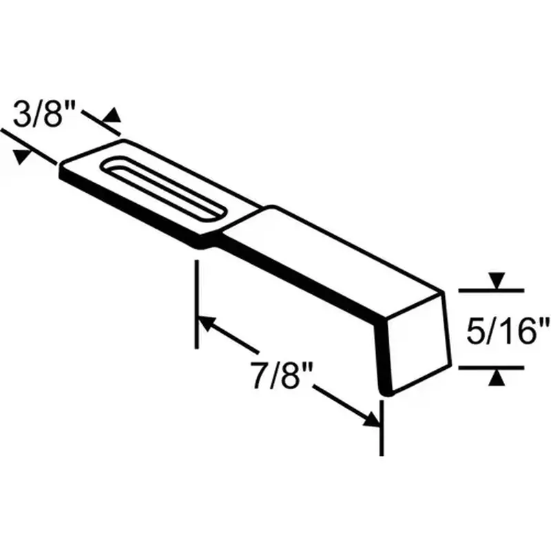 Brixwell 90-64 Stretch Clip Aluminum
