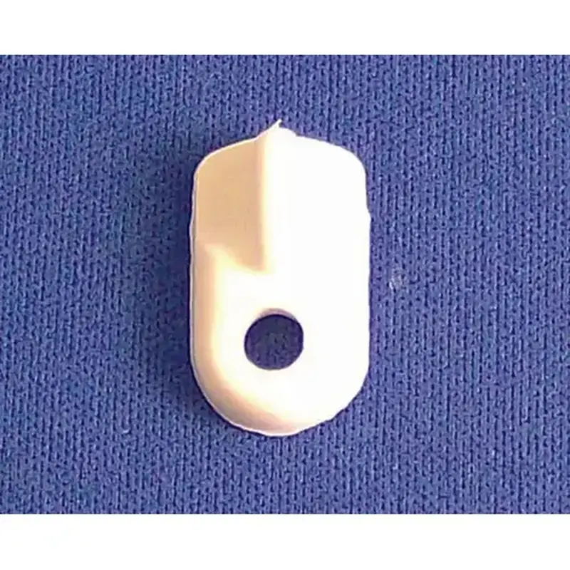 Brixwell 90-77 Flat Wing Clip Nylon White wsc 26 Wh
