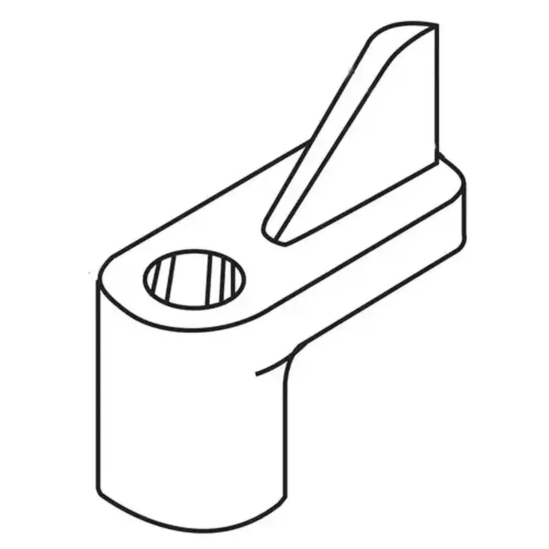 Brixwell 90-834-XCP25 Flush Swivel Clip Natural - pack of 25