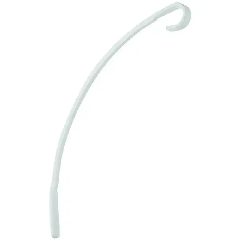 National Hardware N283150 V2675 15" Outdoor Arch Plant Bracket White vinyl coated Finish