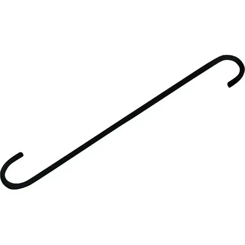 Landscapers Select GB0133L Extender S-Hook, 12 in H, Steel, White, Hanging Mounting