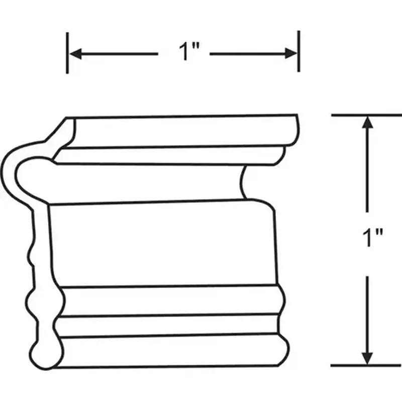 Brixwell 90-634g-XCP25 Replace With 90-634 rigid Pull Tab - pack of 25