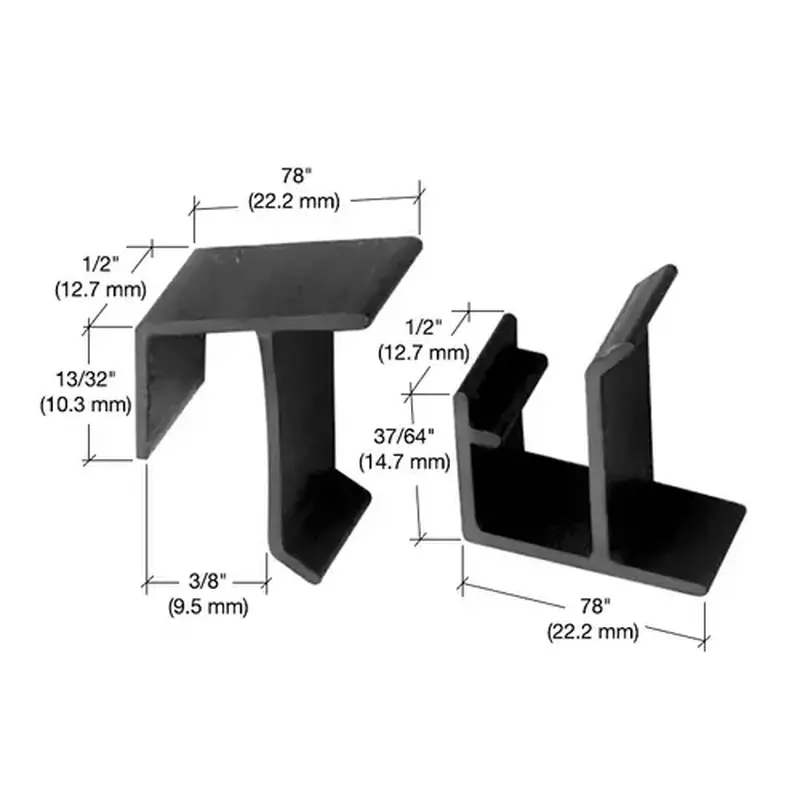 CRL WSC445PK Sliding Window Screen Clips For H&D - Pack Black