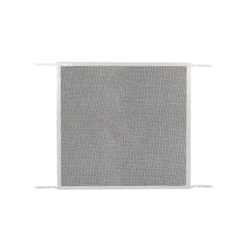 FHC PL15933 Hinged Screen Door Grille - 30 To 36" - Aluminum - White