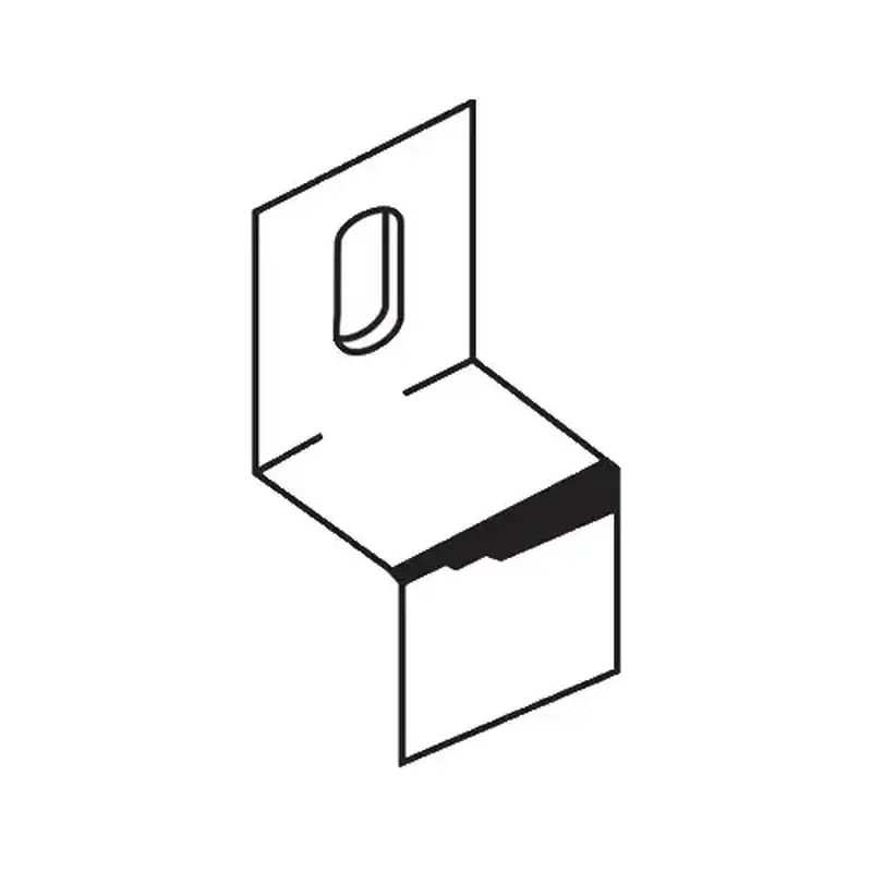Brixwell 90-52 7/16 Zee Clip Stainless Steel wsc 80