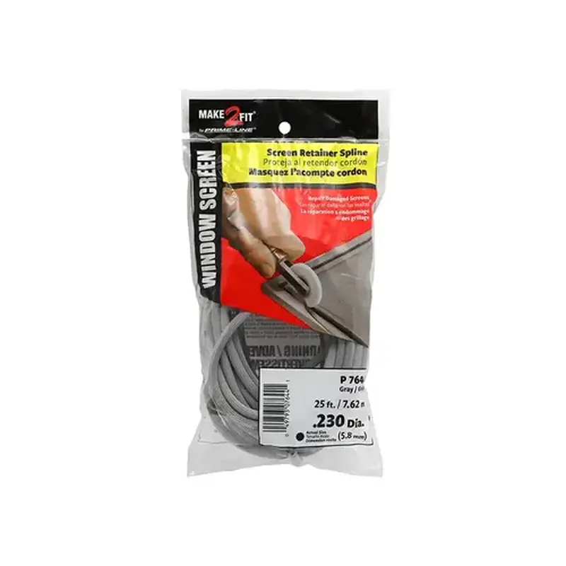 FHC P7644 0.23" x 250 Ft. Roll Gray Spline