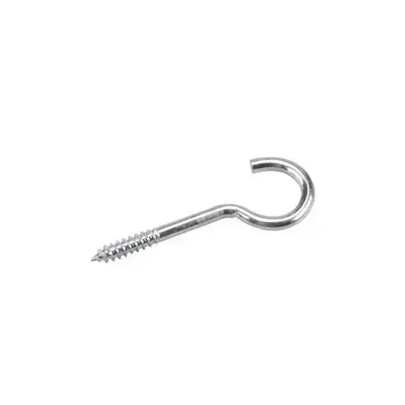 Onward 2169SSBC Screw Hook with Lag Thread, 4-3/8 in L, Stainless Steel