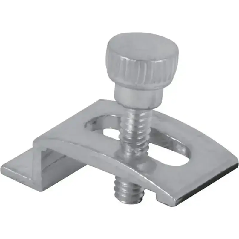 Prime-Line PL7939 Mill 1/2 In. W. x 1/4 In. H. x 3/4 In. L. Storm Door Panel Clip - pack of 8