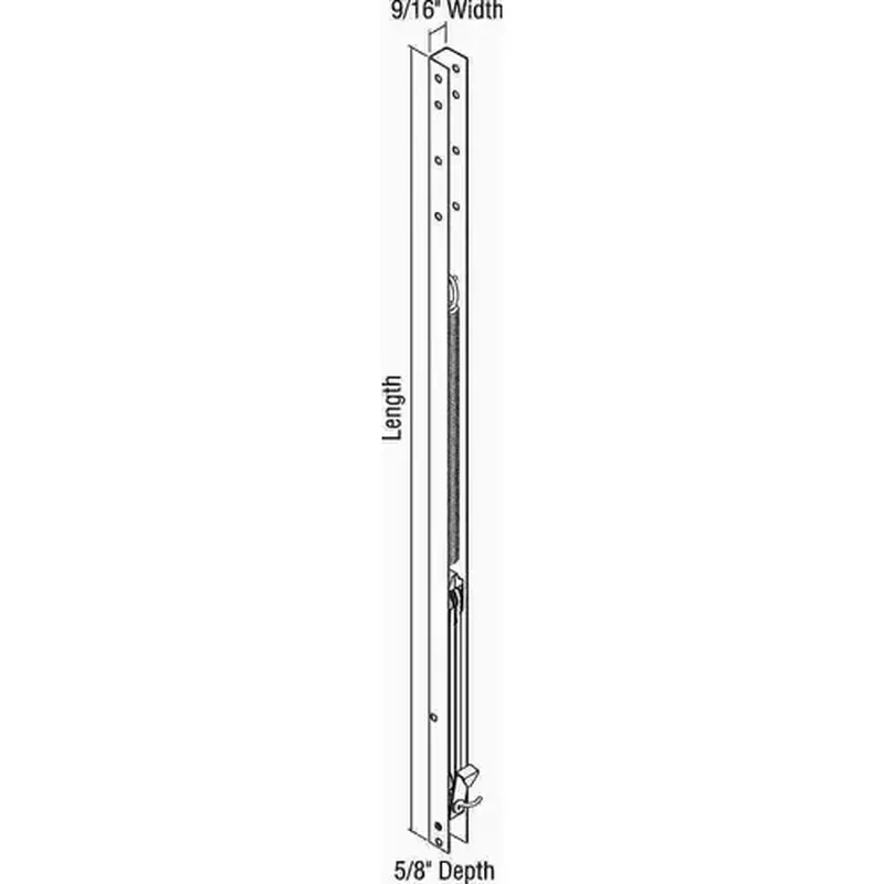 Amesbury/Balance Systems 2240 WINDOW BALANCE 6000 SERIES Silver
