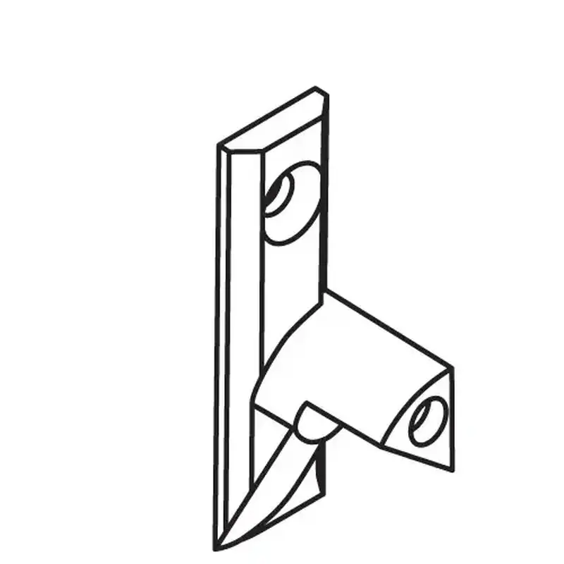 Brixwell 62-649rb Cam Pivot Black Plastic right Hand