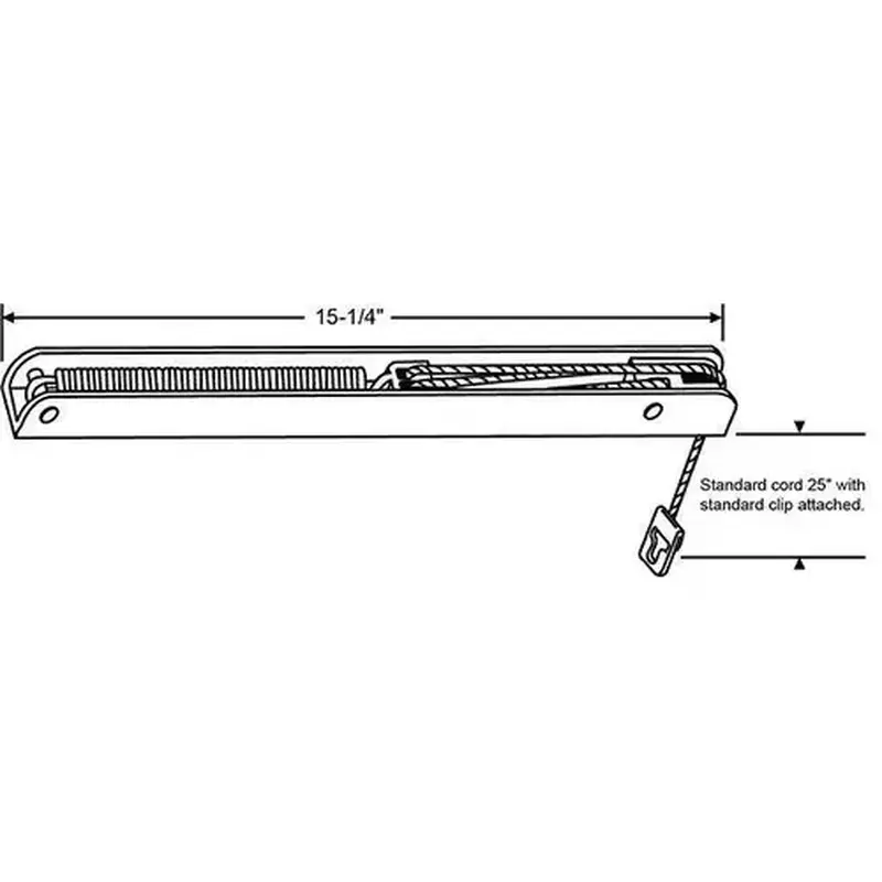 Brixwell 62w-122 15-1/4 WM Overhead Balance W/900-17773 ATT