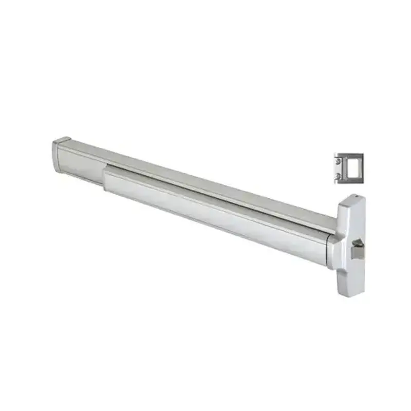 Jackson 312095RS3628 Rim Latch Panic Exit Device Grade 1 Right Hand Reverse Bevel Type Satin Aluminum Finish
