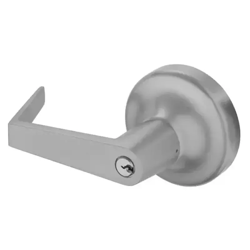 Yale Commercial AU441F689 Augusta Key in Lever Nightlatch Rose Exit Device Trim Aluminum Finish