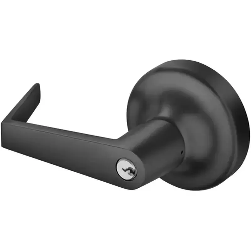 Accentra, Inc. YC44072001 Augusta Rose Exit Trim Nightlatch - Black Painted