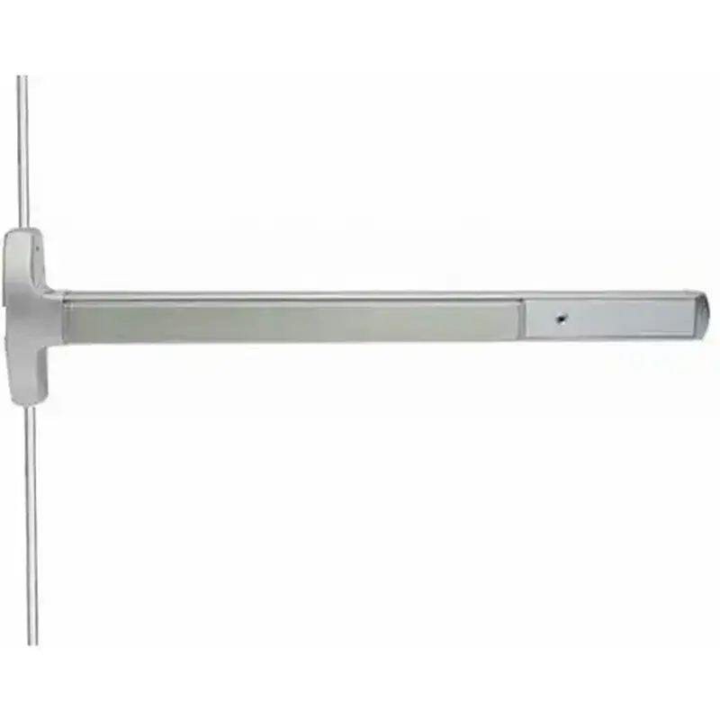 Falcon 24VEO26D3 3' Surface Vertical Rod Exit Device Only Satin Chrome Finish
